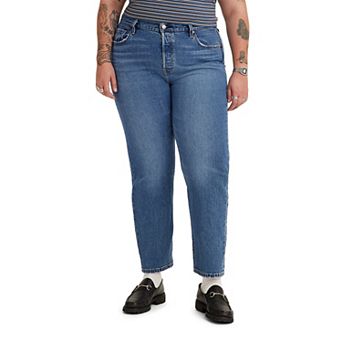 Plus Size Levi's® 501™ High-Rise Straight Leg Jeans