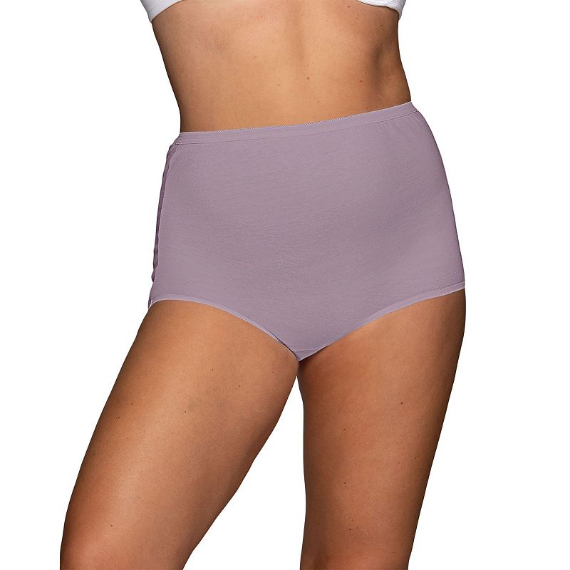 Vanity Fair Lingerie® Perfectly Yours Ravissant Tailored Cotton Brief 15318, Women's, Soft Purple