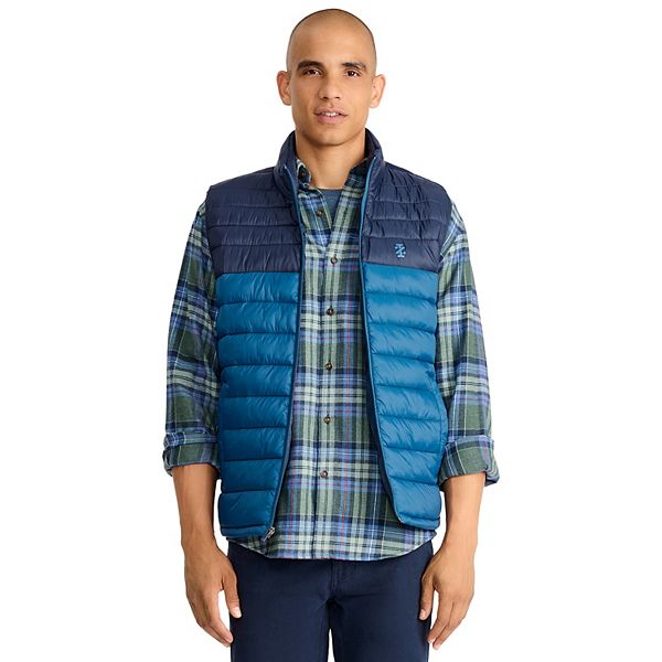 Men's IZOD Colorblock Puffer Vest