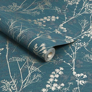 Superfresco Hedgerow Branches & Flowers Removable Wallpaper