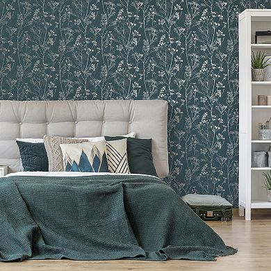Superfresco Hedgerow Branches & Flowers Removable Wallpaper