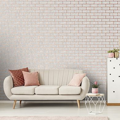 Superfresco Milan Faux Brick Removable Wallpaper
