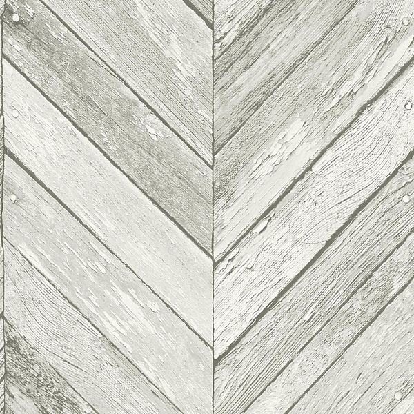 Transform Herringbone Faux Wood Peel & Stick Wallpaper