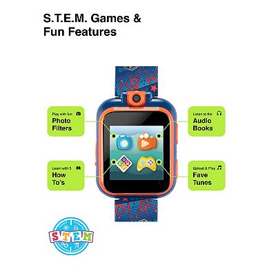 PlayZoom 2 Kids' Gamer Print Smart Watch & Earbuds Set