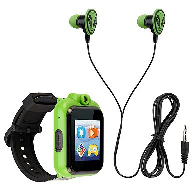 PlayZoom 2 Kids' Alien Smart Watch & Earbuds Set