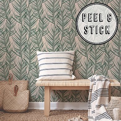 Transform Tropical Palm Peel & Stick Wallpaper