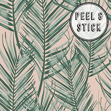 Transform Tropical Palm Peel & Stick Wallpaper