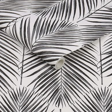 Transform Palm Leaves Peel & Stick Wallpaper