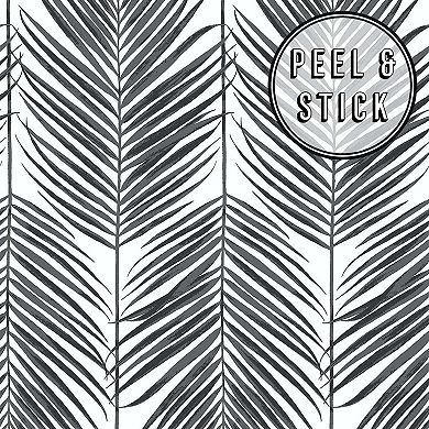Transform Palm Leaves Peel & Stick Wallpaper