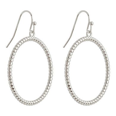 MC Collective Terina Open Circle Drop Earrings