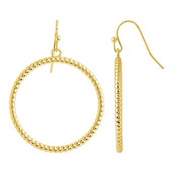 MC Collective Terina Open Circle Drop Earrings