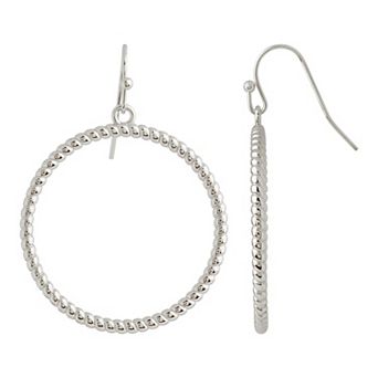 MC Collective Terina Open Circle Drop Earrings