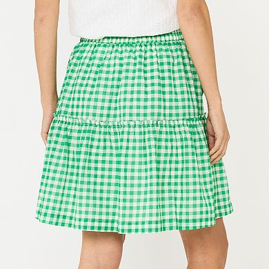 Women's DRAPER JAMES RSVP™ Tiered A-Line Skirt