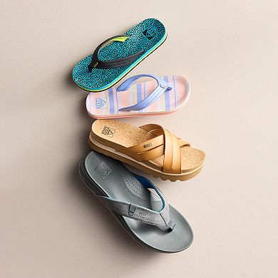 REEF Kaia Women's Criss-Cross Slide Sandals