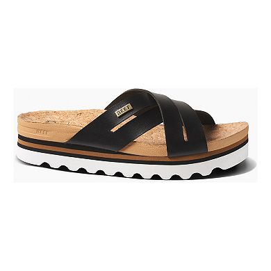 REEF Kaia Women's Criss-Cross Slide Sandals