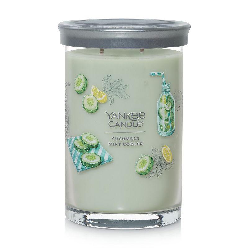 Yankee Candle Cucumber Mint Cooler 20-oz. Tumbler Candle Jar, Multicolor