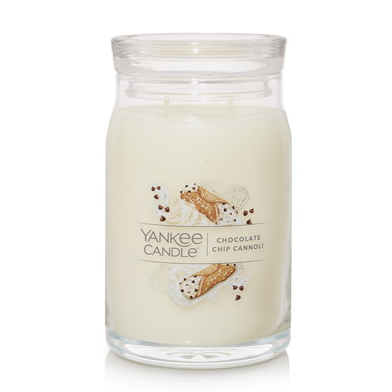 Yankee Candle Chocolate Chip Cannoli 20-oz. Candle Jar, Multicolor