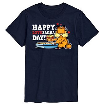 Big & Tall Garfield Lovesagna Day Tee