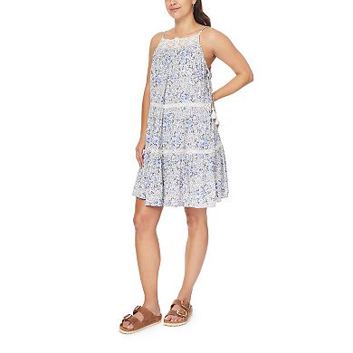 Juniors' WallFlower Penelope Tiered Swing Dress