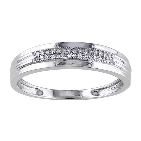 Kohls white gold wedding shop bands