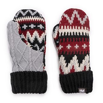 Women's MUK LUKS® Cuff Mittens