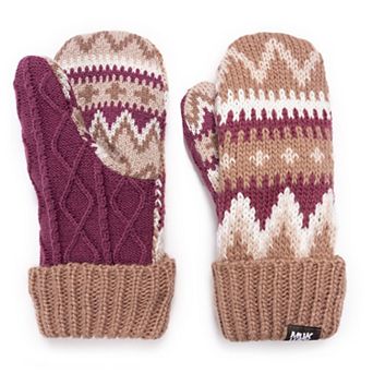 Women's MUK LUKS® Cuff Mittens