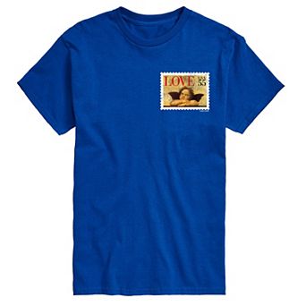 Big & Tall USPS Cherub Stamp Tee