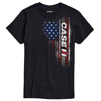 Big & Tall Case IH American Flag Tee