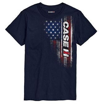 Big & Tall Case IH American Flag Tee