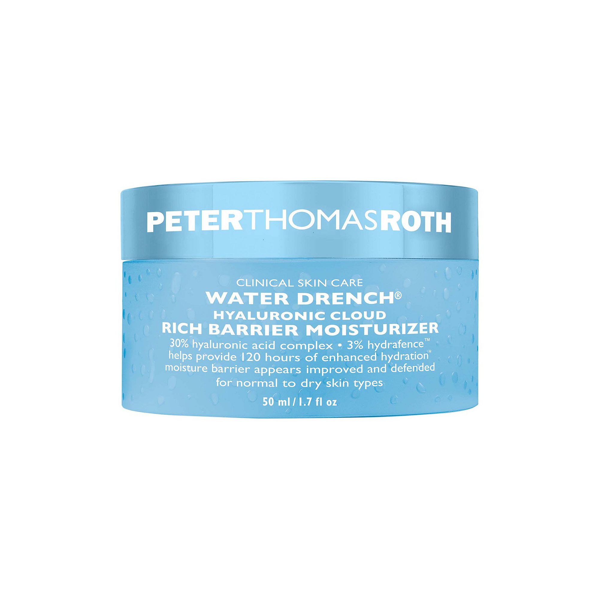 Peter Thomas Roth Water Drench Hyaluronic Cloud Rich Barrier Moisturizer, S