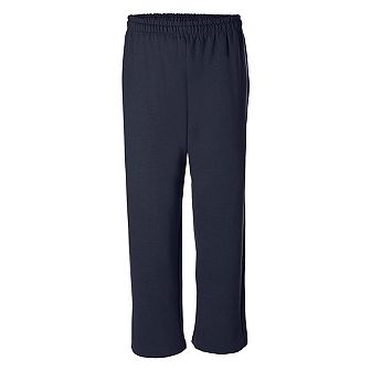 Gildan Mens Heavy Blend Open Bottom Sweatpant / Jogging Pants