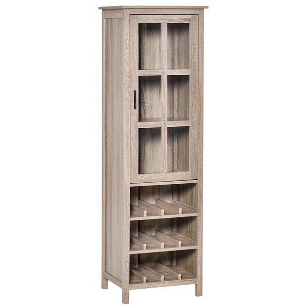 Tall wine cabinet discount bar