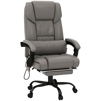 Vinsetto Massage Office Chair, Office Chair with 6 Vibration Points