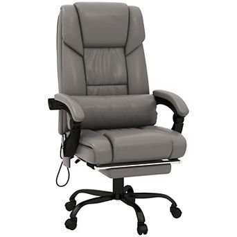 Vinsetto Massage Office Chair, Office Chair with 6 Vibration Points
