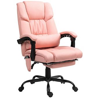 Vinsetto Massage Office Chair, Office Chair with 6 Vibration Points