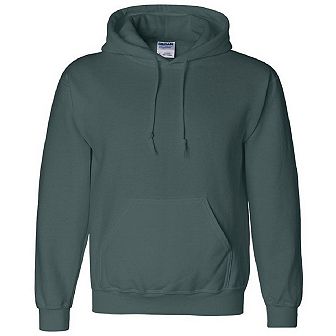 Gildan Heavyweight DryBlend Adult Unisex Hooded Sweatshirt Top / Hoodie (13 Colours)