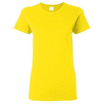 Gildan Ladies/Womens Heavy Cotton Missy Fit Short Sleeve T-Shirt