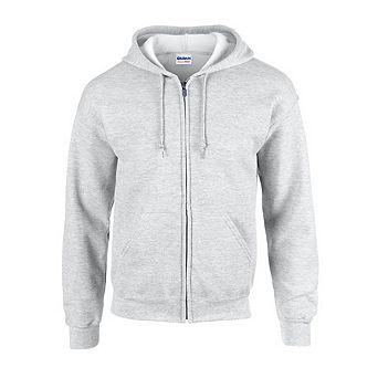 Gildan Heavy Blend Unisex Adult Full Zip Hooded Sweatshirt Top