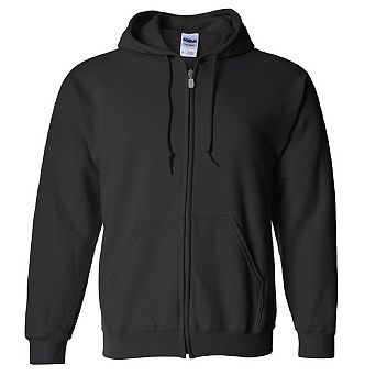 Gildan Heavy Blend Unisex Adult Full Zip Hooded Sweatshirt Top