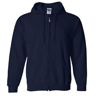 Gildan Heavy Blend Unisex Adult Full Zip Hooded Sweatshirt Top