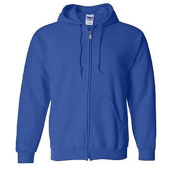 Gildan Heavy Blend Unisex Adult Full Zip Hooded Sweatshirt Top
