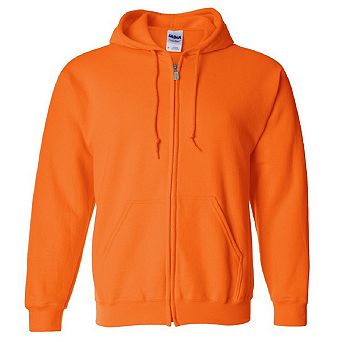 Gildan Heavy Blend Unisex Adult Full Zip Hooded Sweatshirt Top
