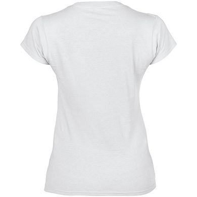 Ladies Soft Style Short Sleeve V-Neck T-Shirt