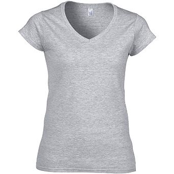 Gildan Ladies Soft Style Short Sleeve V-Neck T-Shirt