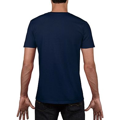 Gildan Mens Soft Style V-neck Short Sleeve T-shirt