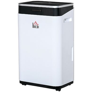 14 Pt. Portable Quiet Electric Dehumidifier For Home, 2520 Sq. Ft., White