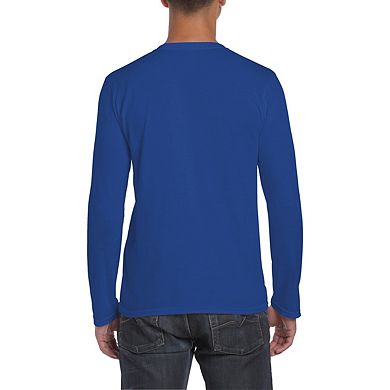 Gildan Mens Soft Style Long Sleeve T-shirt