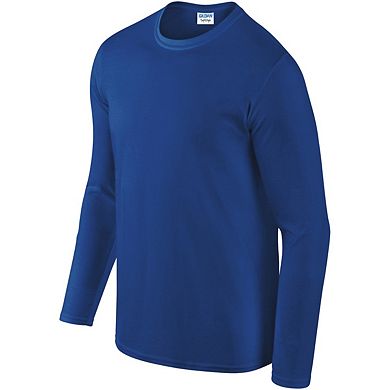 Gildan Mens Soft Style Long Sleeve T-shirt