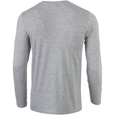 Gildan Mens Soft Style Long Sleeve T-shirt