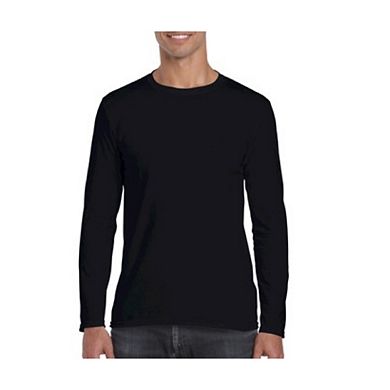 Mens Soft Style Long Sleeve T-Shirt